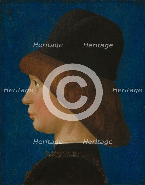 Francesco II Gonzaga, Fourth Marquis of Mantua, c. 1474/1480. Creator: Baldassare d'Este.