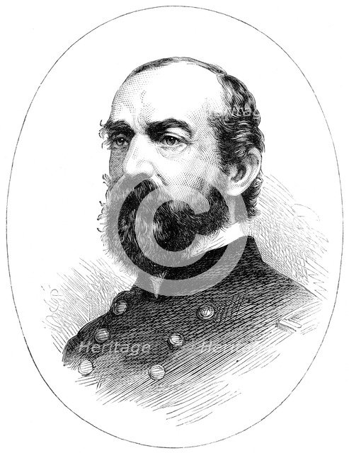 George Meade, Union general of the American Civil War, (c1880). Artist: Unknown