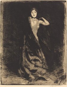 La Femme (frontispiece), c. 1886. Creator: Paul Albert Besnard.