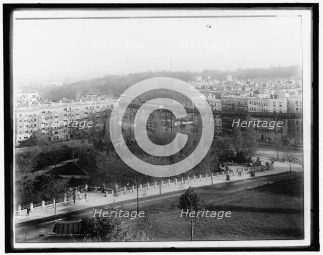 Morningside Park, New York City, N.Y., c1908. Creator: Unknown.