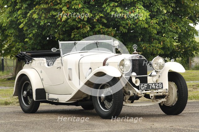 1929 Mercedes Benz SS Sport Artist: Unknown.