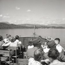 Sightseeing, Lake Windermere, Lake District, c1955. Creator: Arthur Charles Kirby Ware.