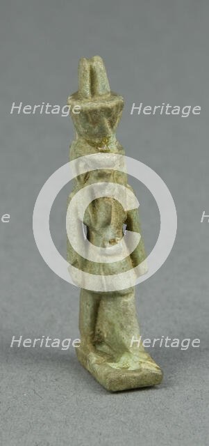 Amulet of the God Nefertem, Egypt, Third Intermediate Period-Late Period (about 1070-332 BCE). Creator: Unknown.