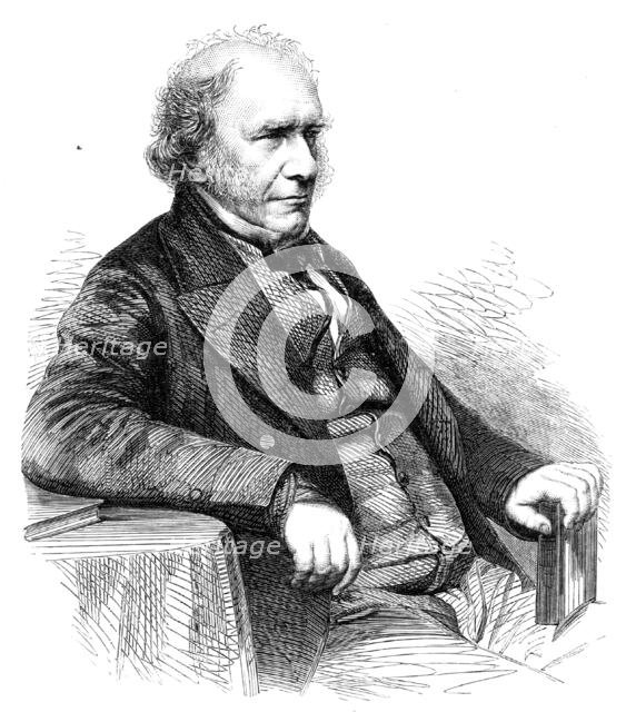 The late Mr. J. E. M'Culloch, 1864. Creator: Unknown.