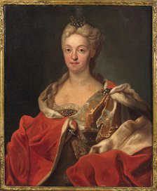 Portrait of Maria Amalia of Austria (1701-1756), Holy Roman Empress, 18th century. Creator: South German master (16th century).