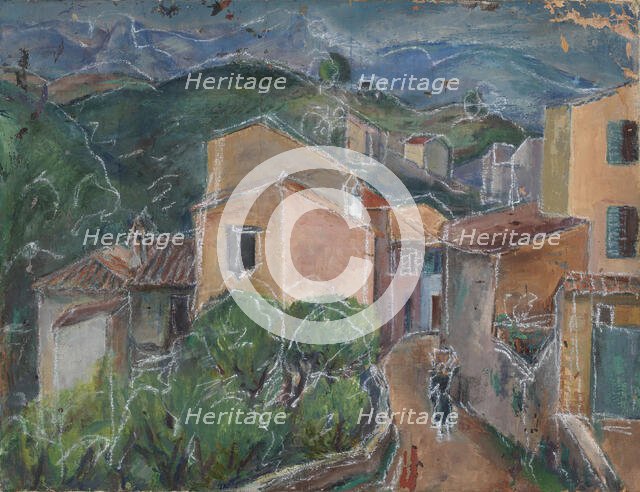 Landscape, 1920-1940. Creator: Meri Genetz.