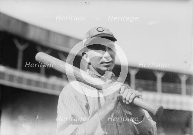 Johnny Kling, Chicago NL (baseball), 1910. Creator: Bain News Service.