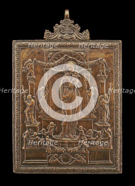 Madonna and Child with Angels, c. 1475. Creator: Unknown.