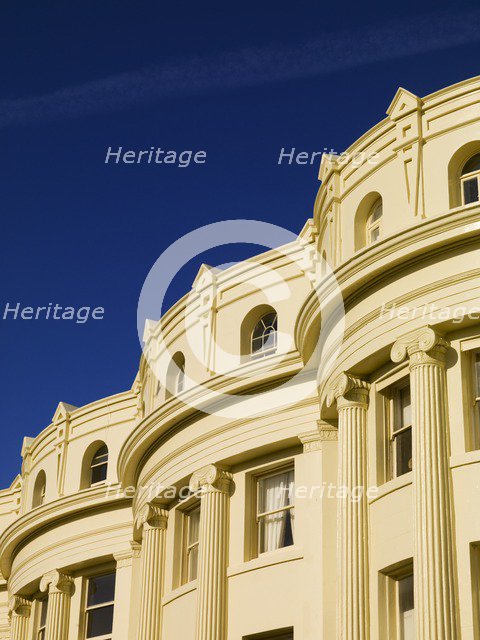 Exterior detail of a house, Brunswick Square, Hove, Brighton, East Sussex, 2007. Artist: Historic England Staff Photographer.
