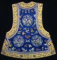 Woman's Majia (Semiformal or Informal Domestic Vest), China, Qing dynasty (1644-1911), 1870/90. Creator: Unknown.
