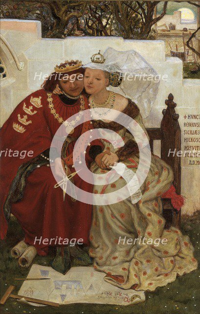 'King Rene's Honeymoon: Architecture', 1864. Artist: Ford Madox Brown.