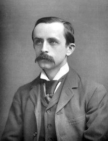 James Matthew Barrie (1860-1937), Scottish playwright and novelist, c1890. Artist: Unknown