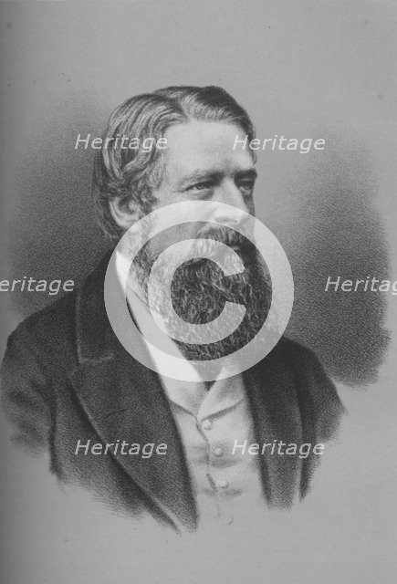 Sir Stafford Henry Northcote, British politician, 1870s (1883). Artist: Unknown.