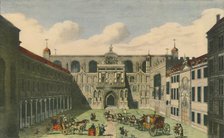 'A View of the Guildhall of the City of London', c1750s, (early 19th century), (1948). Creator: Unknown.