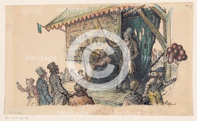 Kermis Fair singer, 1900-1999.  Creator: Unknown.