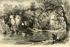 'New River at Eggleston's Springs', 1872.  Creator: William Ludwell Sheppard.