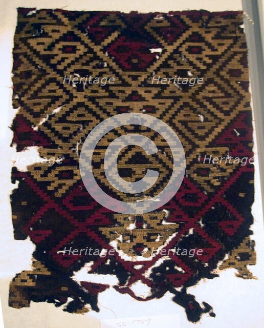 Fragment, Peru, A.D. 1000/1476. Creator: Unknown.