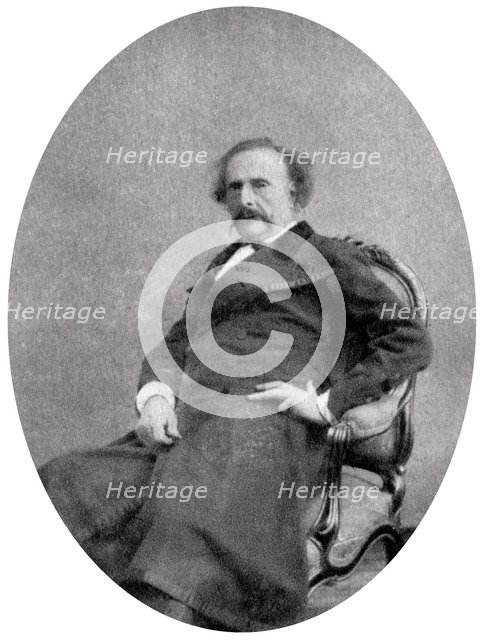 Jules Amedee Barbey d'Aurevilly, French novelist and short story writer, 1889. Artist: Unknown