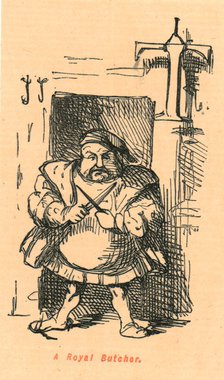 'A Royal Butcher', 1897. Creator: John Leech.