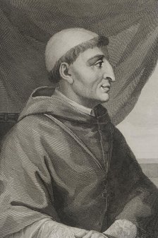 Francisco Ximénez de Cisneros, known as Cardinal Cisneros, (1436-1517), 1853.  Creator: Antonio Roca Sallent.