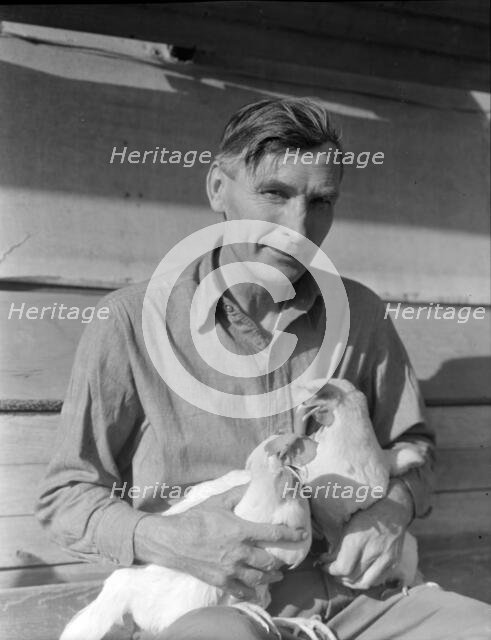Rural rehabilitation client, San Fernando Valley, California, 1936. Creator: Dorothea Lange.