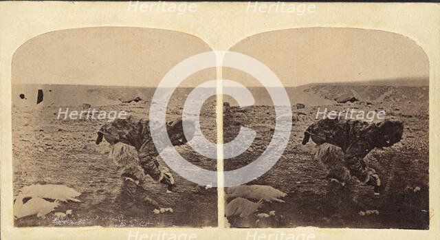 Esquimau, ca. 1859. Creator: Isaac Israel Hayes.