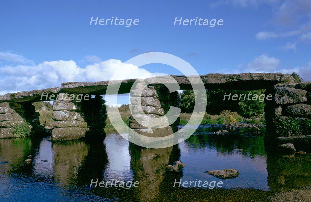 Clapper Bridge, 14th century.