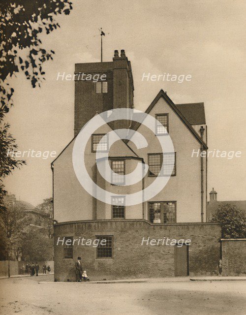 'Canonbury Tower, an Old Manor House Turned into a Social Club', c1935. Creator: Donald McLeish.