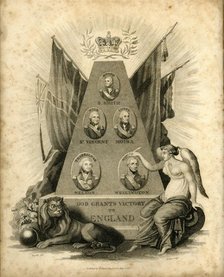 'God Grants Victory to England', 1816. Creator: Unknown.