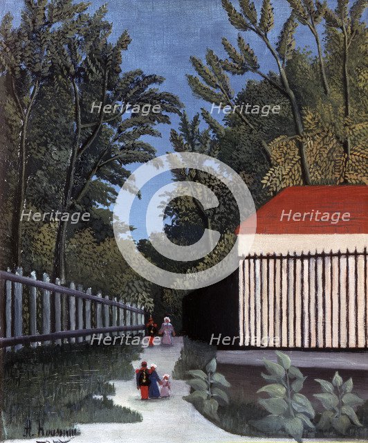 'View of the Montsouris Park', 1910. Artist: Henri Rousseau