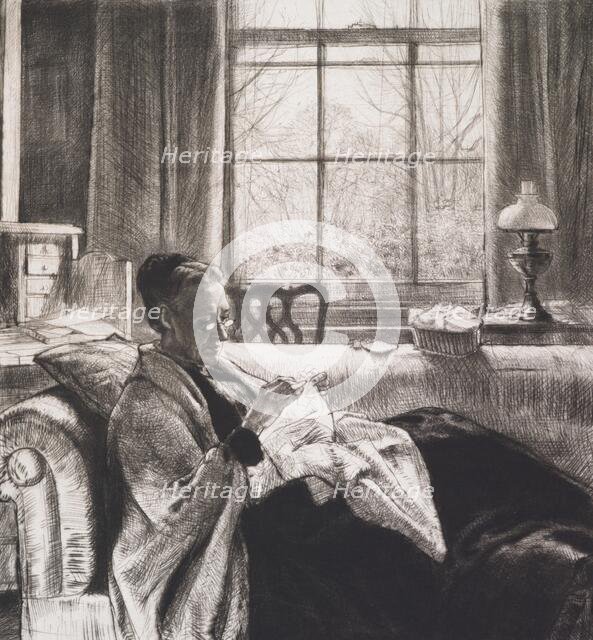 Winter afternoon, 1910. Creator: Francis Dodd.