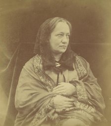 Julia Margaret Cameron, 1870. Creator: Henry Herschel Hay Cameron.