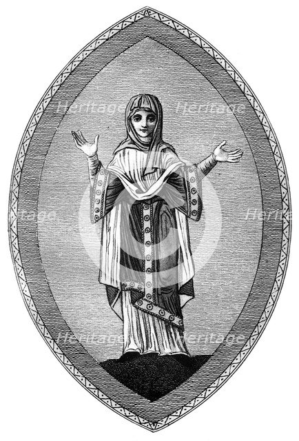 The Saxon tunica, (1910). Artist: Unknown