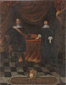 Duke Frederick III of Holstein-Gottorp (1597-1659) und Duchess Marie Elisabeth (1610-1684).