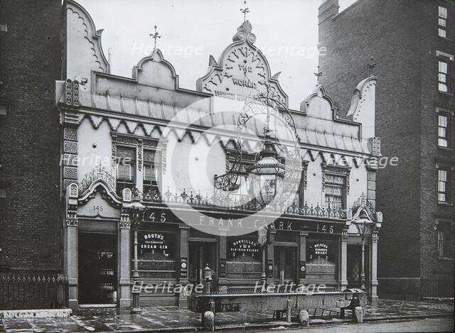 The World Turned Upside Down, Old Kent Road, Southwark, Greater London Authority, c1910. Creator: Unknown.