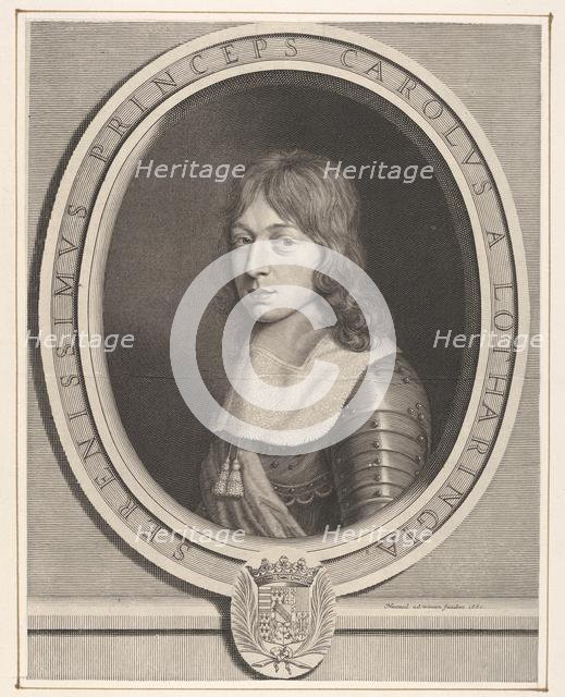 Charles V, duc de Lorraine, 1660. Creator: Robert Nanteuil.