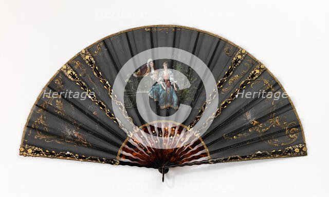 Fan, French, 1885-95. Creator: Unknown.
