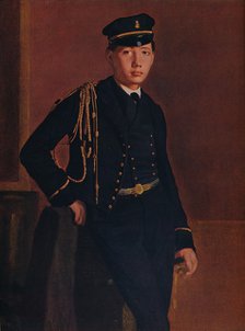 'Achille de Gas in the Uniform of a Cadet', 1856-1857. Artist: Edgar Degas.