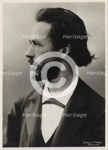 Portrait of the composer Benjamin Godard (1849-1895), Second Half of the 19th cen..