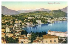 Lugano, Switzerland, 20th century. Artist: Unknown