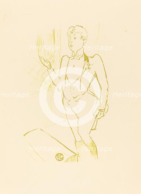 Mary Hamilton, 1893. Creator: Henri de Toulouse-Lautrec.