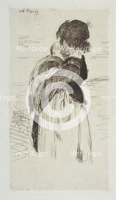 The Little Girl, 1861-62. Creator: Edouard Manet.