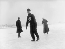Dr. W.B. Hudson Skating, 1912. Creator: Harris & Ewing.