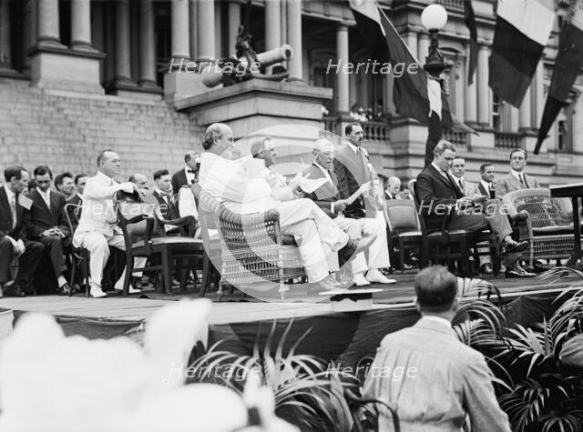 Flag Day, Washington DC, 1914. Creator: Harris & Ewing.