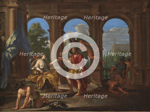 Circe and Ulysses, 1611-1669. Creators: Filippo Lauri, Pietro da Cortona.