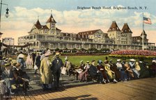 Brighton Beach Hotel, Brighton Beach, Coney Island, New York City, New York, USA, 1916. Artist: Unknown
