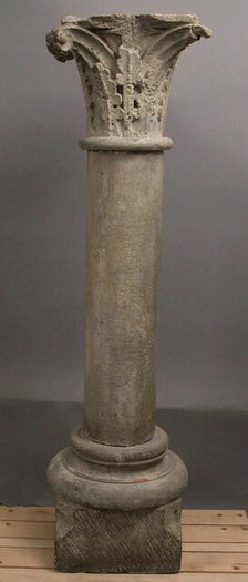 Column, French, 12th-13th century. Creator: Unknown.