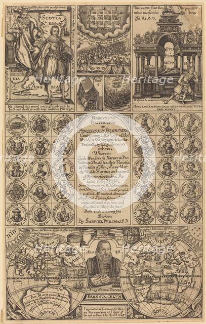 Frontispiece, published 1625. Creator: Unknown.