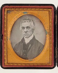 Portrait of a Quaker Man, 19th century. Creator: Unknown.