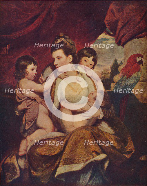 Lady Cockburn and her Three Eldest Sons, 1773, (1907). Artist: Sir Joshua Reynolds